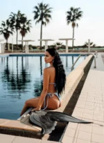 Bikini damskie wiązane Łuska SKY - obrazek 4