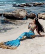 Mermaid Tail Queen Silver Moon - obrazek 2