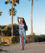 Sukienka Rafa Koralowa Pastel Sea - obrazek 4