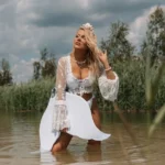 Pokrowiec na płetwę biały