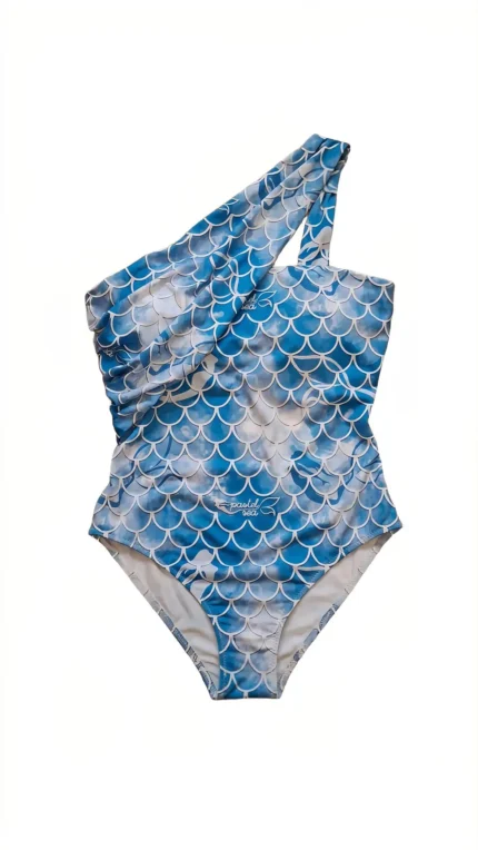 Moon Tide One Shoulder Swimsuit
